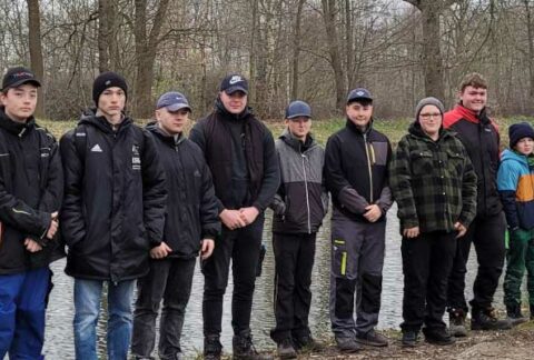 Osterangeln Jugendgruppe vom LAV